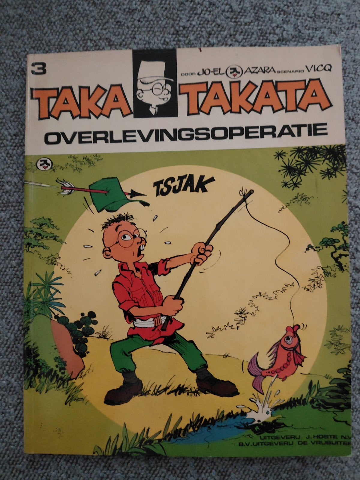 Taka Takata - Overlevingsoperatie., Eén stripboek, Ophalen of Verzenden