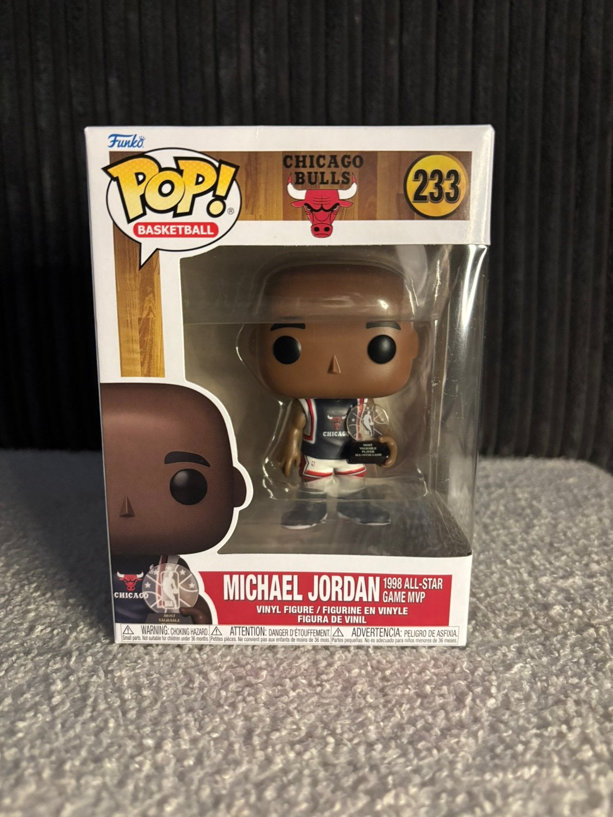 Funko Pop Basketball Chicago Bulls Michael Jordan 233, Nieuw, Ophalen of Verzenden, 2802 Wetmore Ave Everett, WA 98201 USA, Support@funko.com