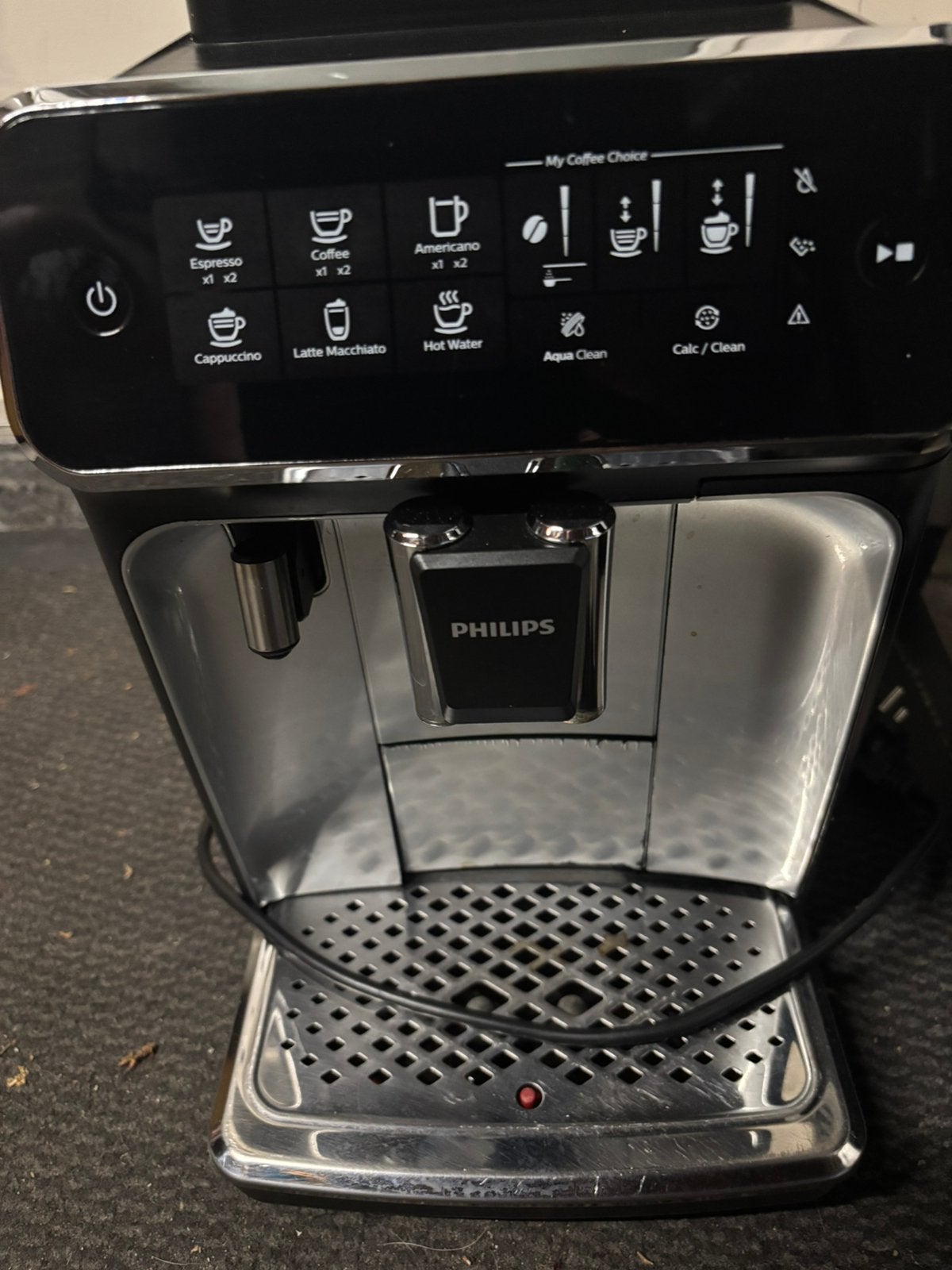 Philips latte go koffiebonen machine defect, Witgoed en Apparatuur, Ophalen, Zo goed als nieuw, Koffiemachine, Koffiebonen