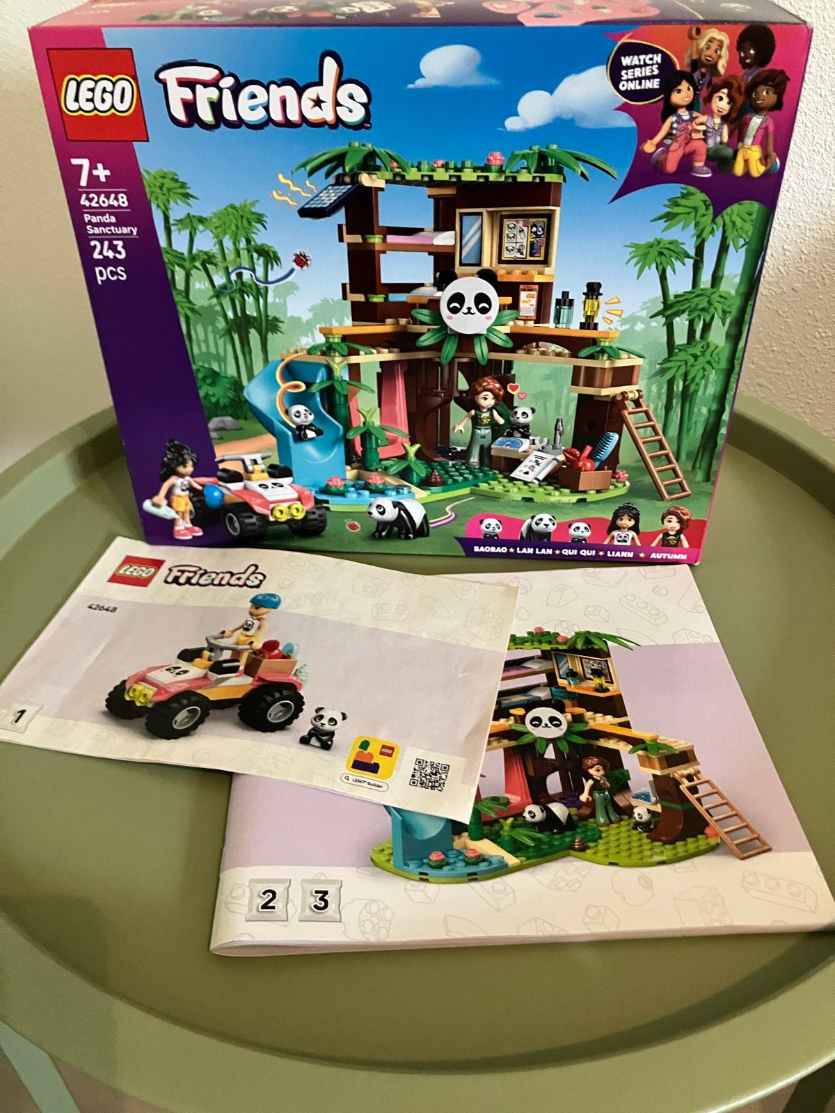 LEGO Friends Panda Opvangcentrum (42648), Ophalen of Verzenden, Zo goed als nieuw, Overige merken