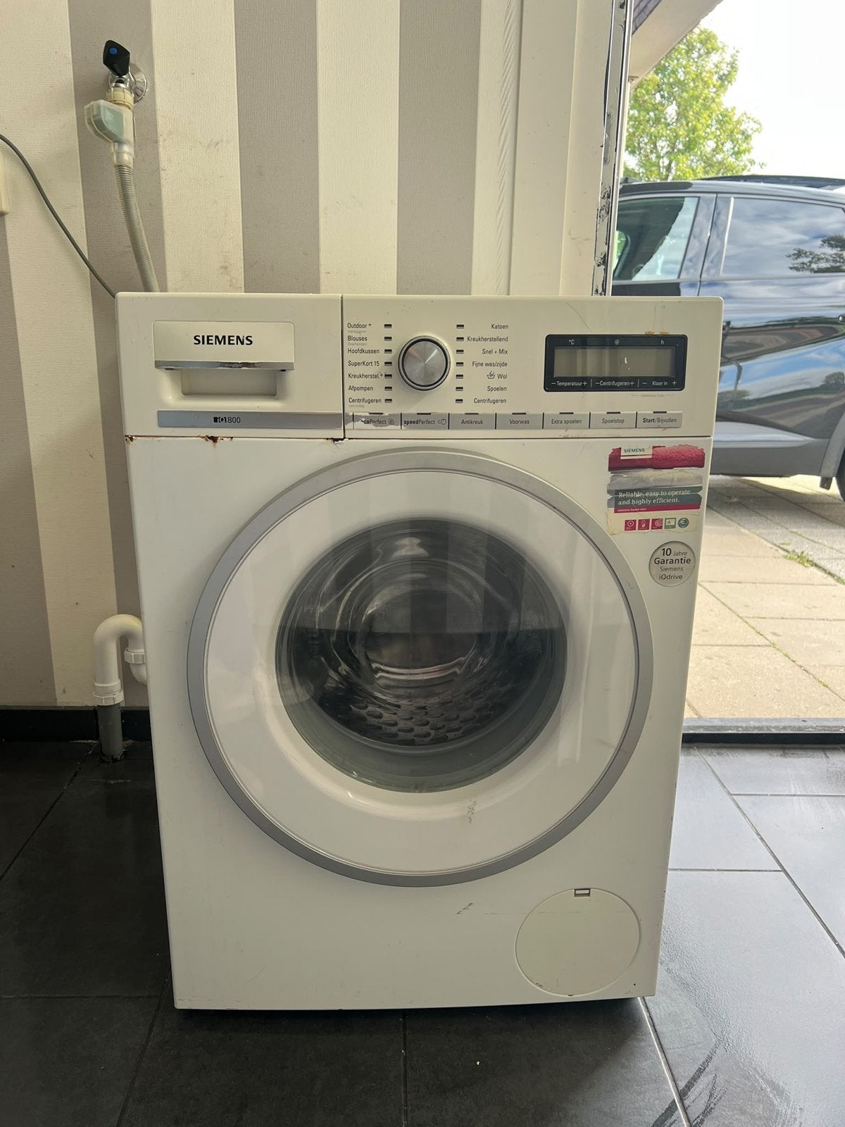 Siemens Wasmachine, Witgoed en Apparatuur, Ophalen, Gebruikt, Voorlader, Kort programma