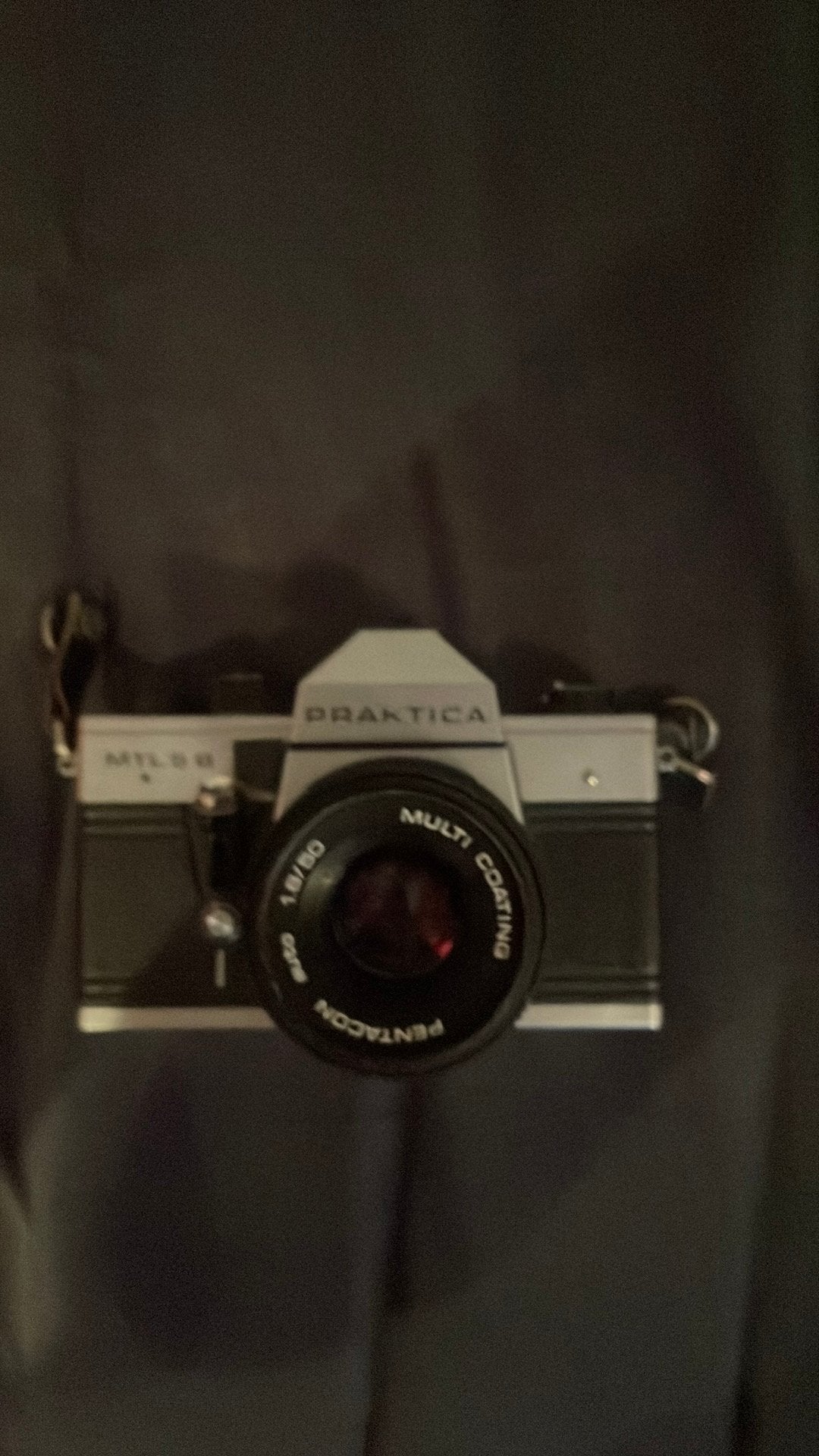 Praktica MTL5B met Pentacon lens, Ophalen of Verzenden, Gebruikt, Spiegelreflex, Overige Merken