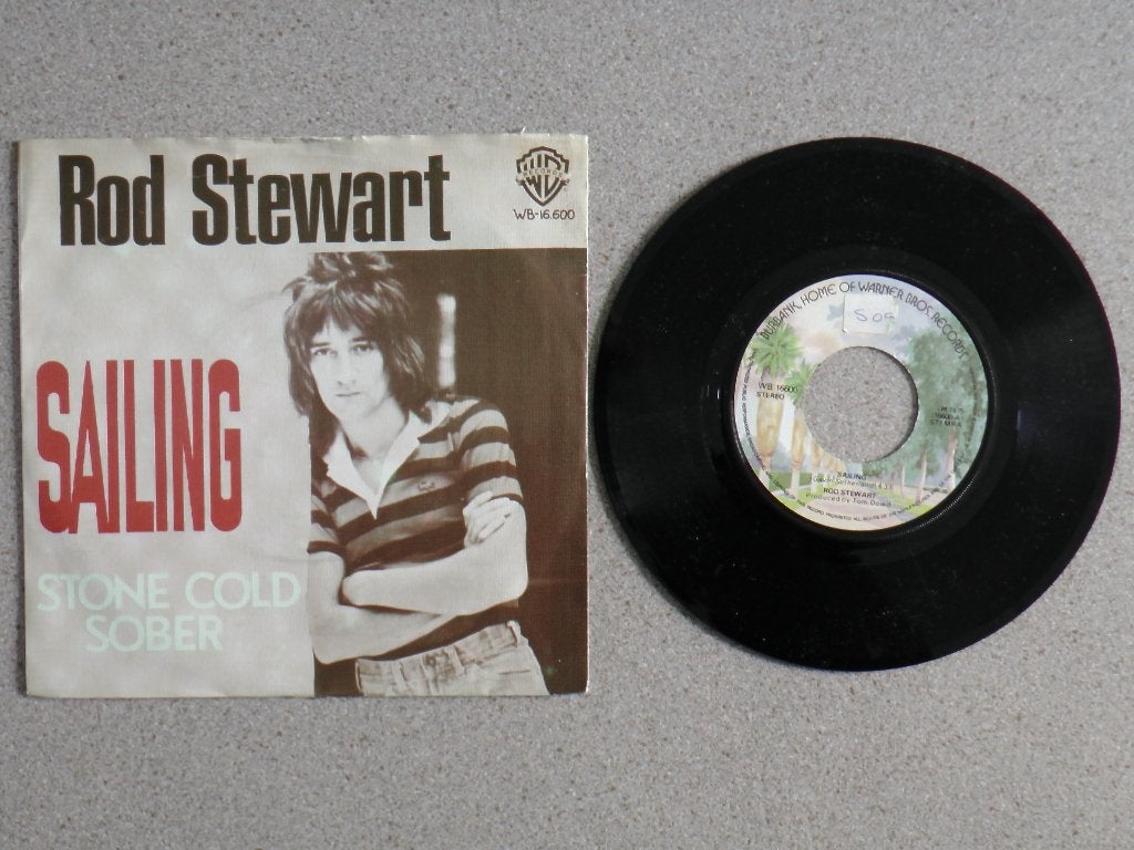Rod Stewart - Sailing VINYL SINGLE, Gebruikt, 7 inch, Pop, Fotohoes