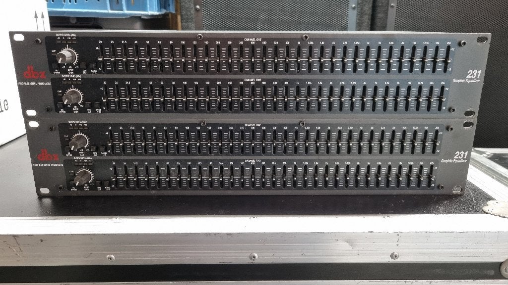 dbx 231 Dual Channel 31-Band Equalizer, Audio, Tv en Foto, Luidsprekers, Zo goed als nieuw, Complete surroundset, 120 watt of meer