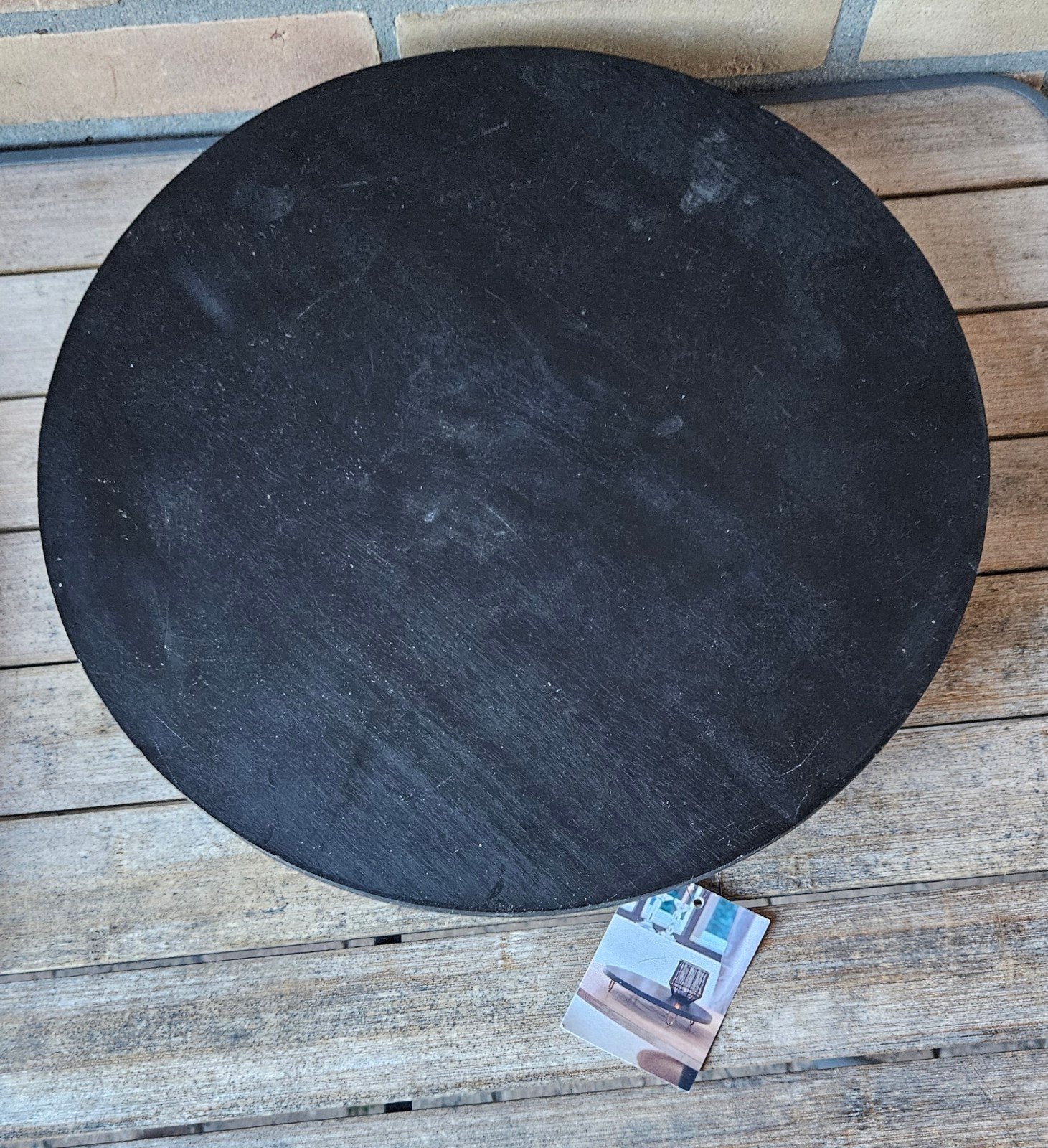 Plateau, Minder dan 50 cm, Rond, Minder dan 50 cm, Ophalen of Verzenden