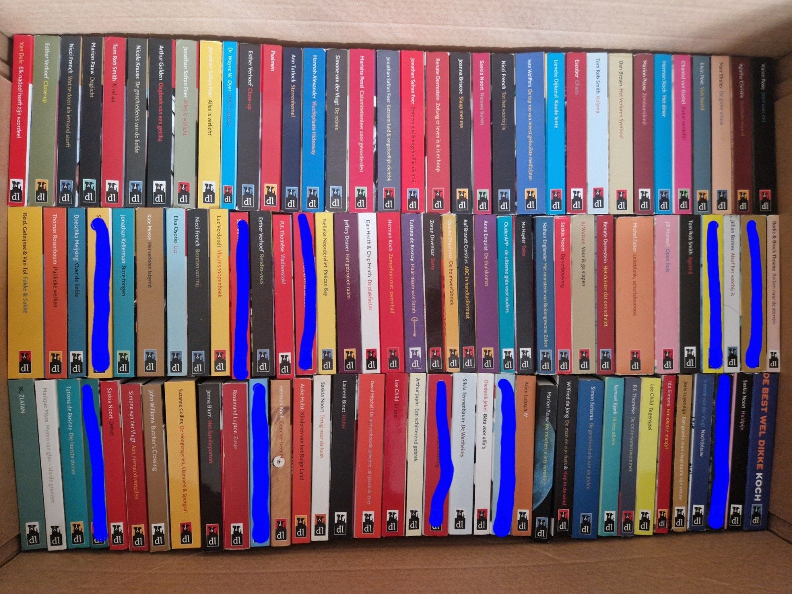 Dwarsligger boekjes, los te koop / uit te zoeken, Boeken, Verzenden, Gelezen, Diverse auteurs