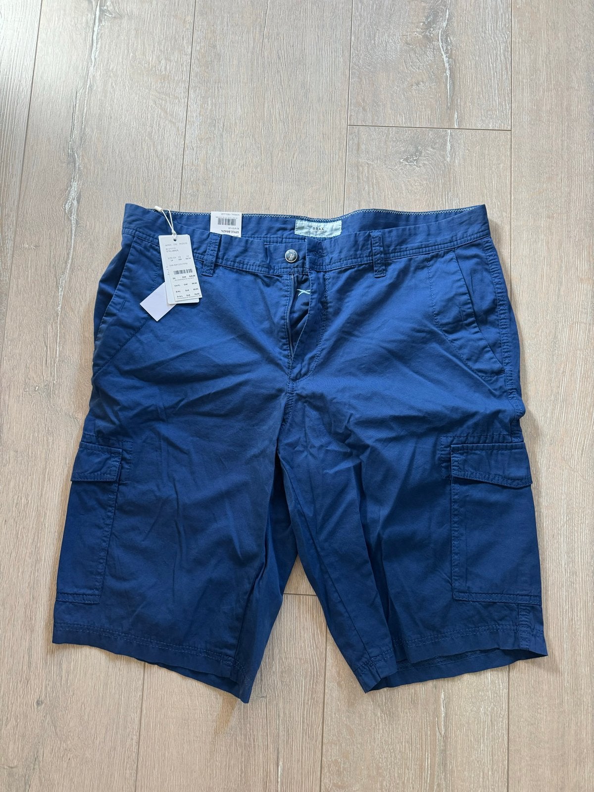 Brax Cargo Shorts Heren mt 54- Nieuw met kaartjes, Ophalen of Verzenden, Nieuw, Overige maten, Blauw
