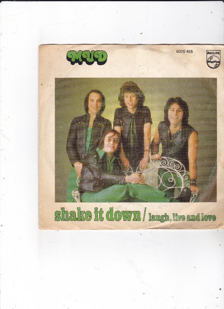 7" Single Mud - Shake it down, Ophalen of Verzenden, Gebruikt, 7 inch, Pop