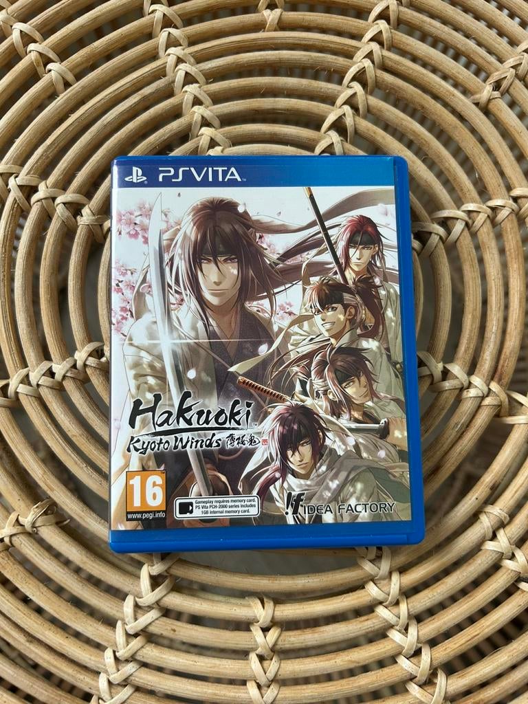 Hakuoki Kyoto Winds voor de PS Vita, 1 speler, Ophalen of Verzenden, Zo goed als nieuw, Overige genres