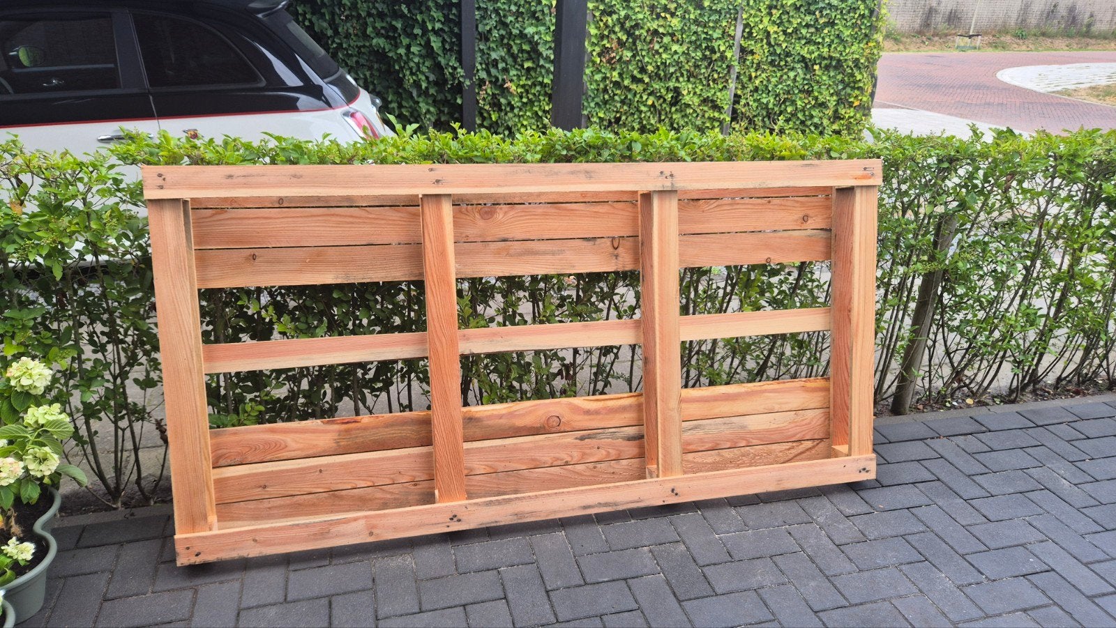 Gratis pallet, Doe-het-zelf en Verbouw, Hout en Planken, Ophalen, Gebruikt, 25 tot 50 mm, Pallet