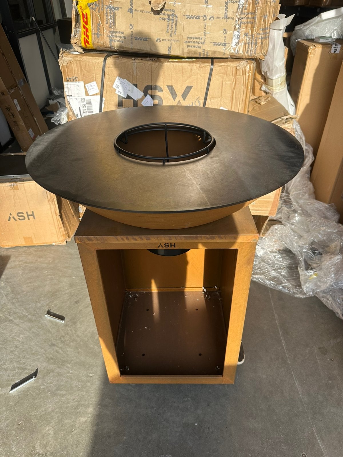 Plancha BBQ Ø 81 cm - Cortenstaal / vuurschaal / NIEUW, Ophalen of Verzenden, Nieuw