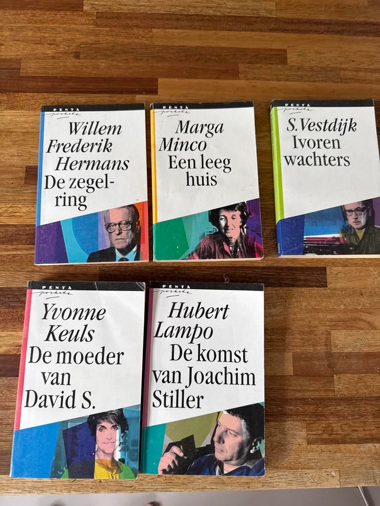 Penta Pockets Boekenpakket: 5 Nederlandse Literaire Werken, Boeken, Ophalen of Verzenden, Gelezen, Nederland