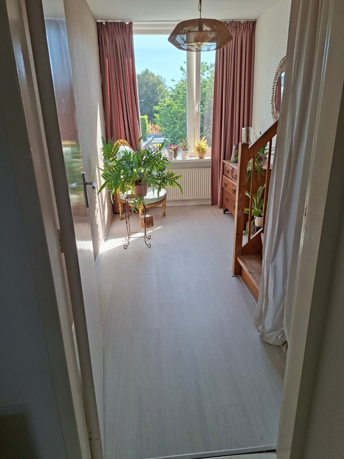 GRATIS tm 16 aug IKEA Tundra lichtgr 9m2+ondervloer ZGAN, Ophalen, 50 tot 150 cm, 5 tot 10 m², 10 tot 30 cm