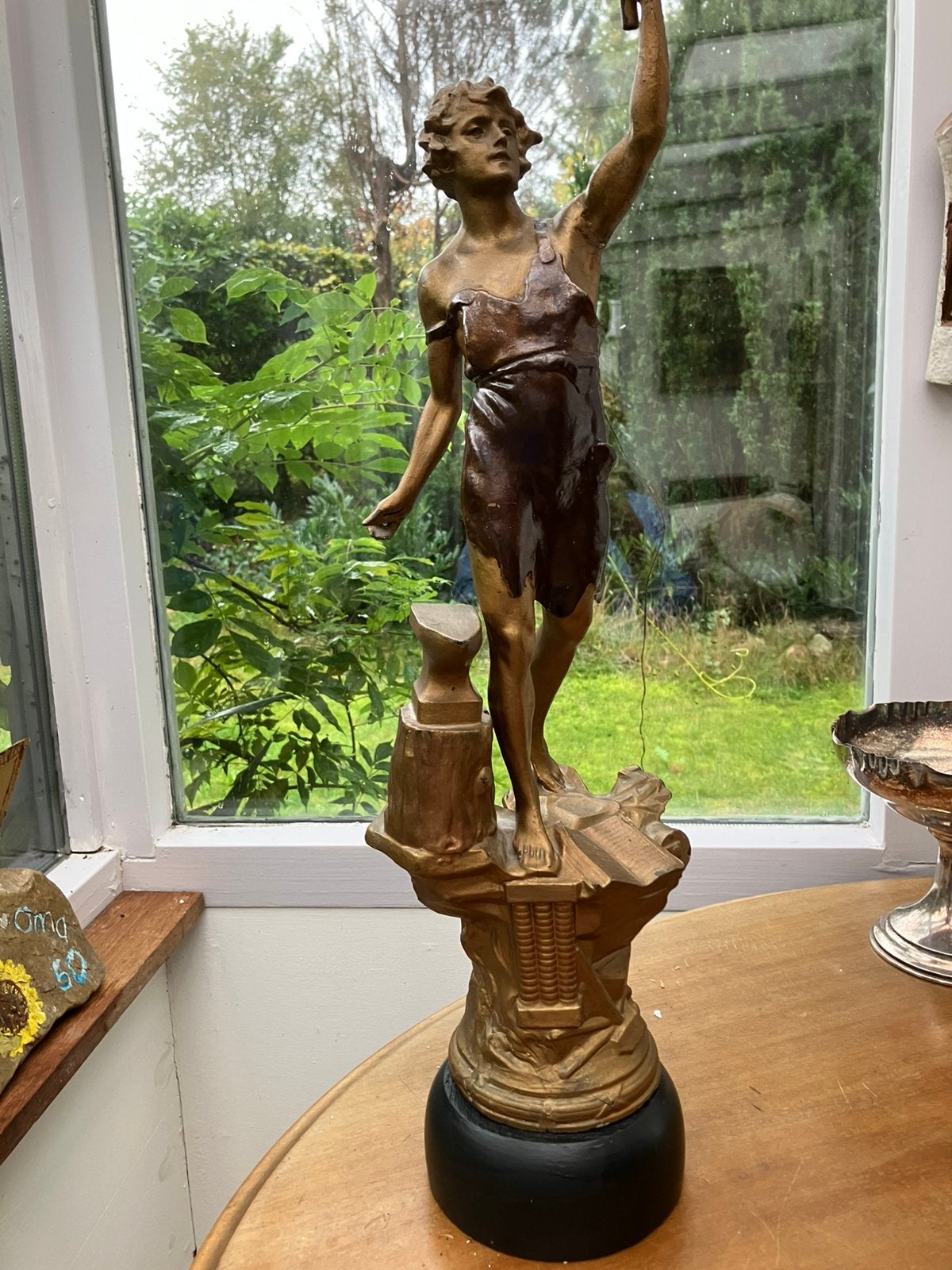 Brons vrijheid beeld, Antiek en Kunst, Ophalen of Verzenden