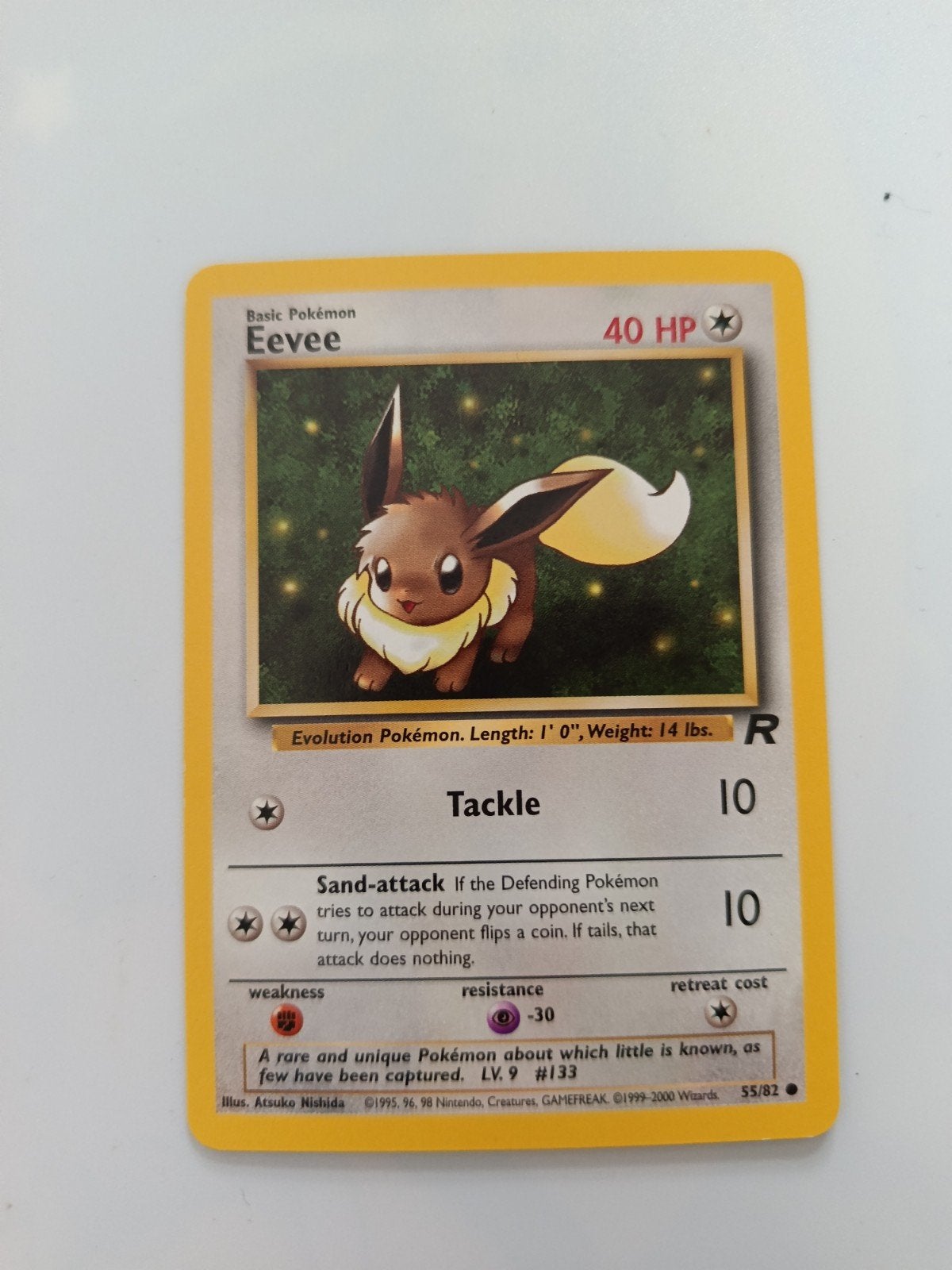 Pokémon Eevee Kaart 55/82 - Jungle Set (1999-2000), Ophalen of Verzenden