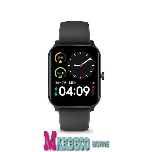 SmartLife Smartwatch, Smart horloge, Android en IOS, Nedis SmartLife, Zwart, Nieuw, Info@marbeco.nl