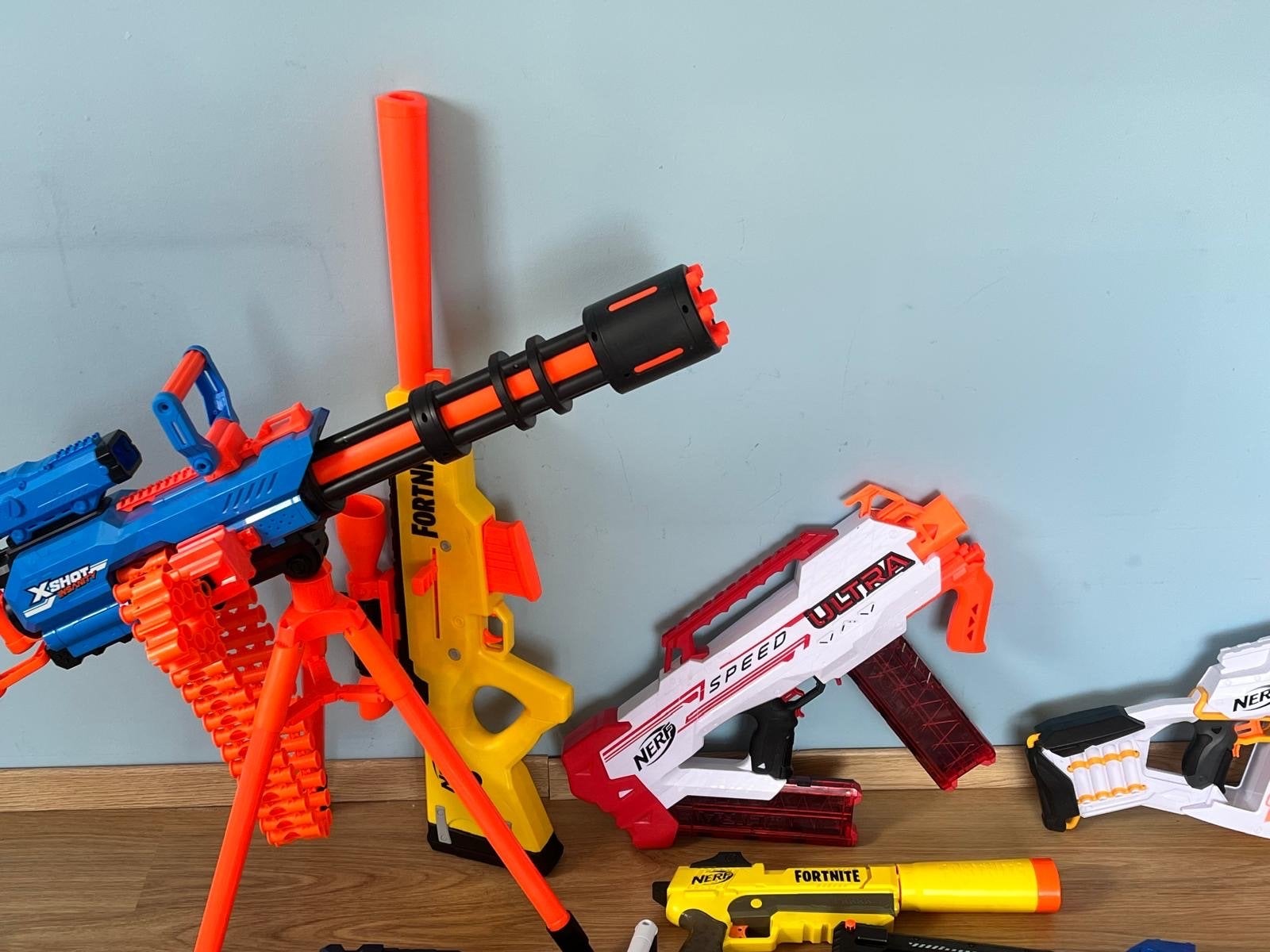 Grote collectie Nerf guns - diverse modellen, Ophalen of Verzenden, Gebruikt