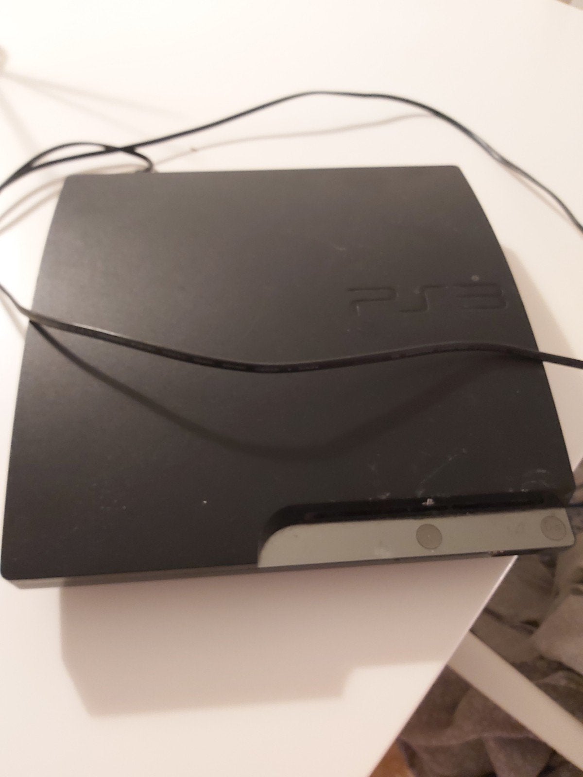 ps3, Spelcomputers en Games, Ophalen of Verzenden, Zonder controller, Slim, Gebruikt