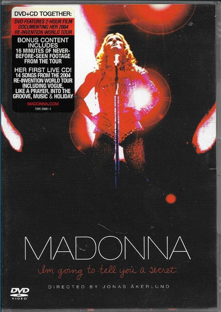 Madonna - I am going to tell you a secret (DVD + CD), Alle leeftijden, Ophalen of Verzenden, Gebruikt