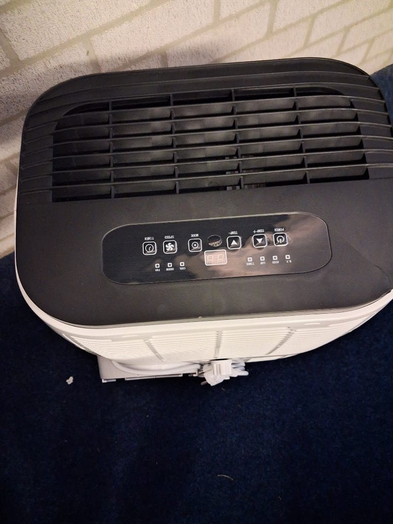 Mobiele airco (Eurom), Witgoed en Apparatuur, Airco's, Ophalen, Gebruikt, Energieklasse A of zuiniger, 3 snelheden of meer