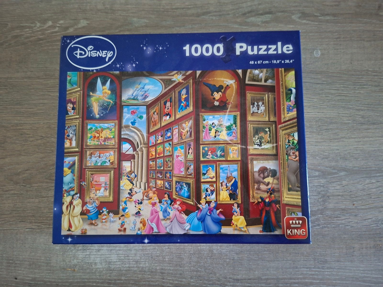 Disney 1000 stukjes puzzel - Sprookjesfiguren, Ophalen, 500 t/m 1500 stukjes, Gebruikt, Legpuzzel