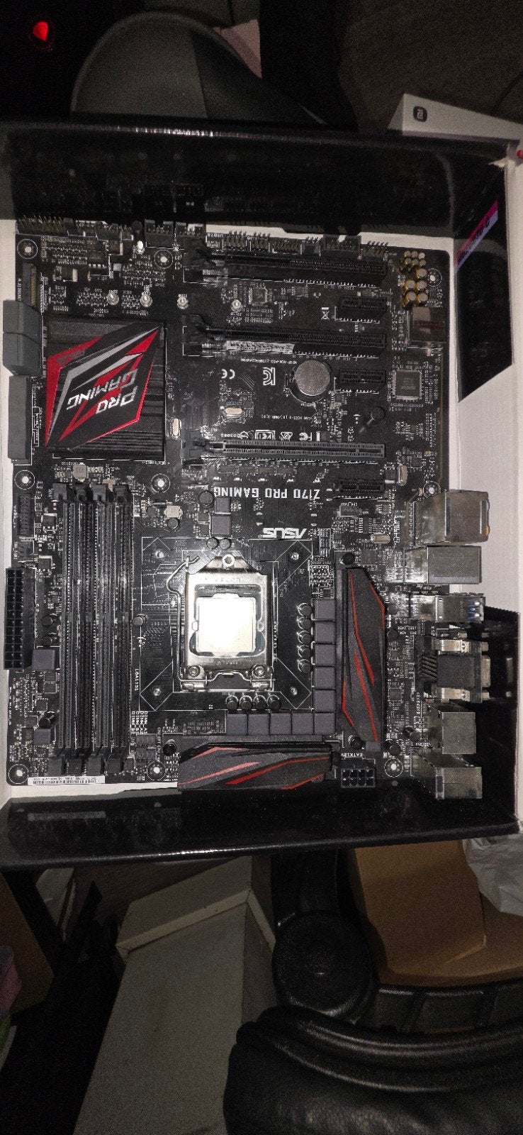 ASUS Z170 Pro Gaming Moederbord - Gebruikt, Gebruikt, LGA1151, DDR4, Ophalen of Verzenden