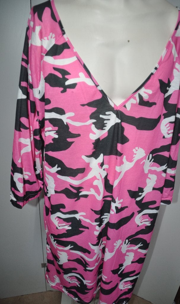 DEF57 over een badpak tuniek maat XXL, Kleding | Dames, Badmode en Zwemkleding, Ophalen of Verzenden, Zo goed als nieuw, Overige kleuren