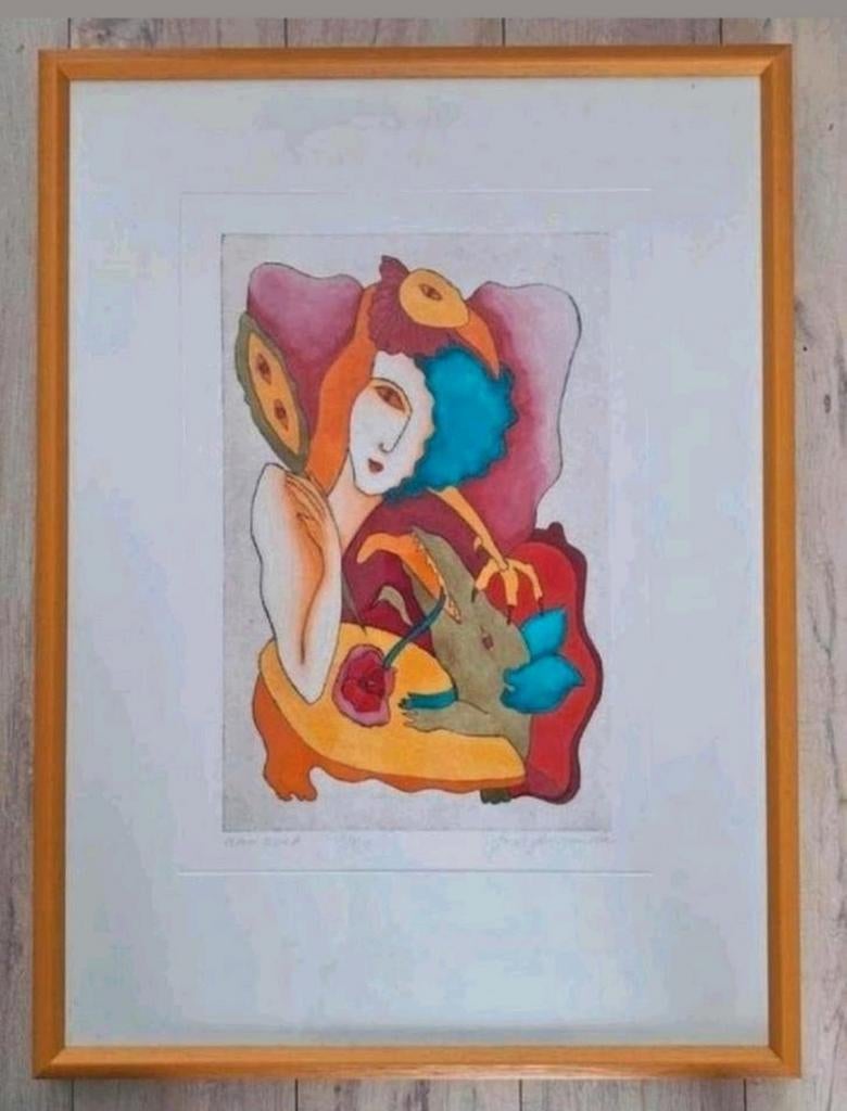 Aanzoek" José Fernanda
Nummer 3/50
Handgesigneerd, Ophalen of Verzenden
