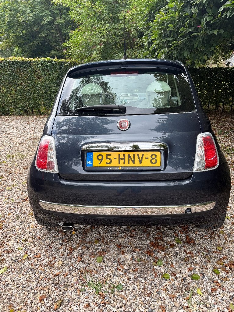 Fiat 500 1.2 C 2009 Blauw, Voorwielaandrijving, 1242 cc, 4 cilinders, 840 kg