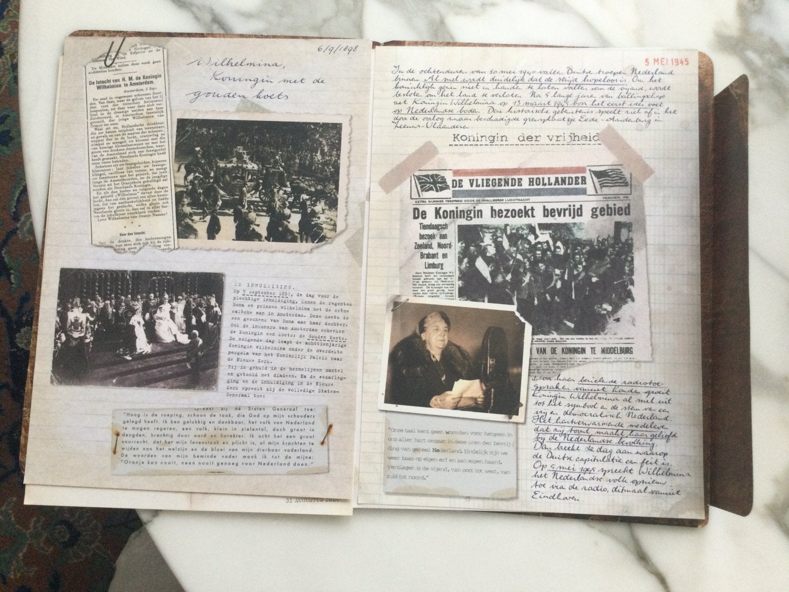 Uitgave 100 jaar Wilhelmina, Ophalen of Verzenden, Gebruikt