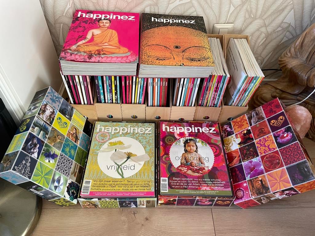 88x HAPPINEZ 2003-2015 incl de allereerste!!!, Ophalen of Verzenden, Zo goed als nieuw