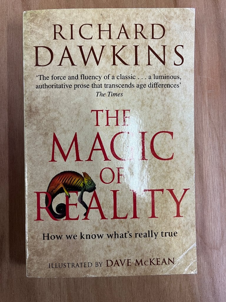boek: 	The magic of reality,	Richard Dawkins, Boeken, Ophalen of Verzenden, Zo goed als nieuw, Richard Dawkins