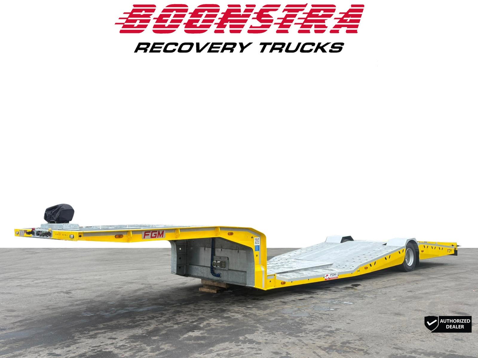 FGM 19 2x Winch Truck Transporter *NEW* Direct Drive Sofort, Auto's, Overige brandstoffen, Geel, Bedrijf, Aanhangers en Opleggers