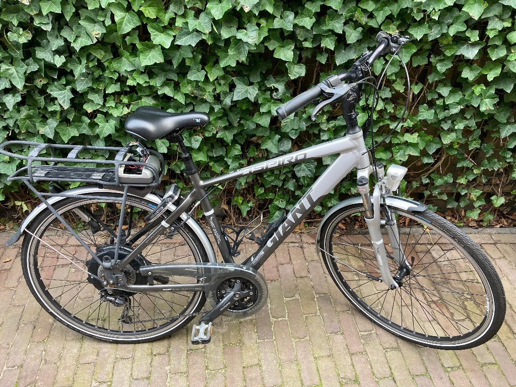Giant Aspiro Heren 27 versn. zonder accu en stuurbediening, Ophalen, Gebruikt, Velgrem, Versnellingen