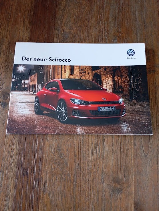 VW Der Neue Scirocco 8 / 2014 42 pag., Verzenden, Zo goed als nieuw, Volkswagen