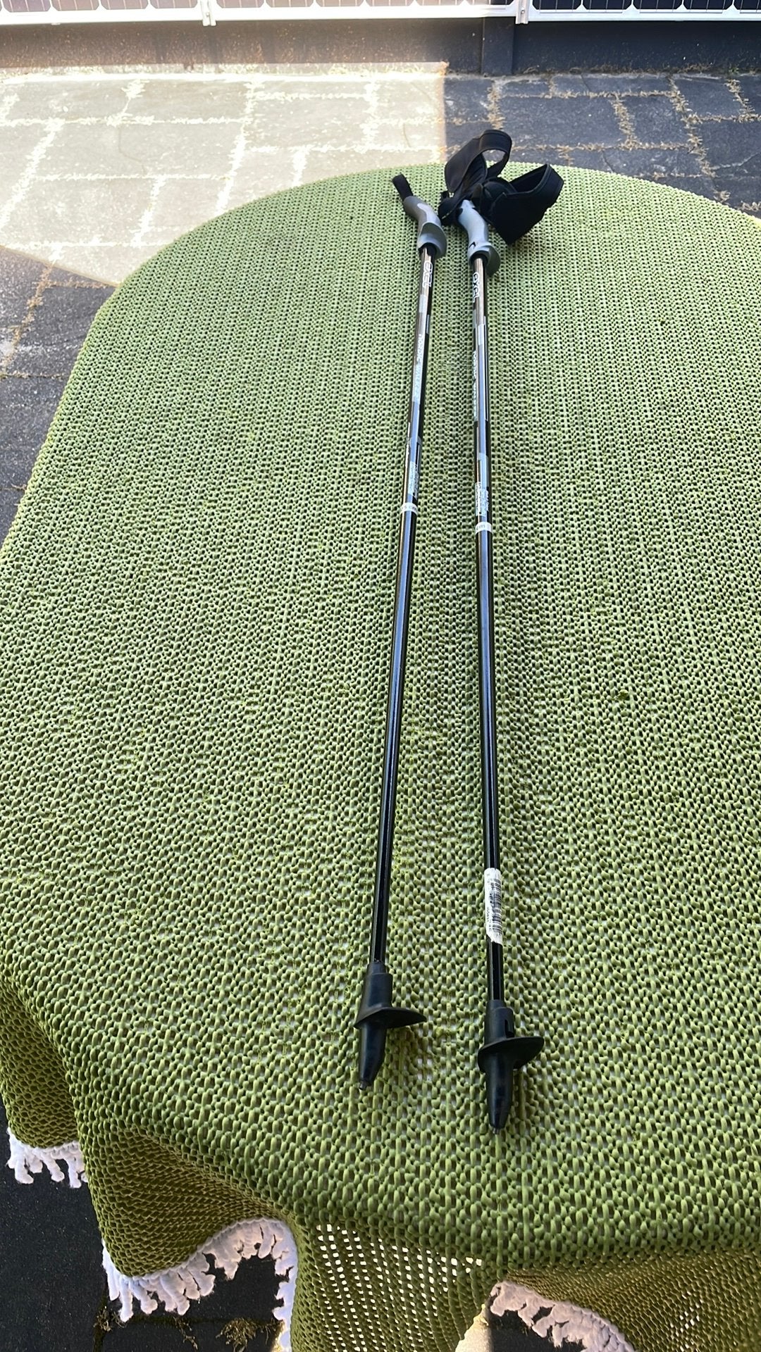 Exel Nordic walking sticks carbon 105 cm ultra licht 150 gr., Ophalen, Gebruikt