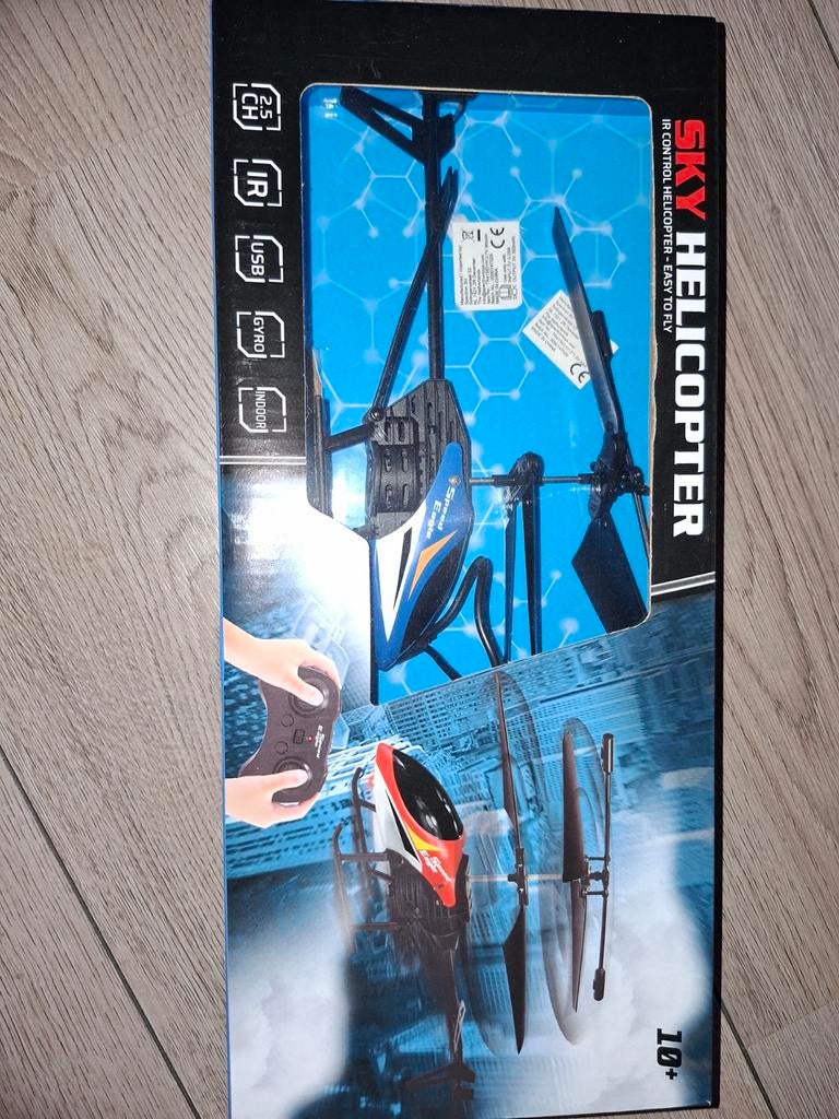 Gear2Play RC Helikopter - Zo goed als nieuw in doos, Hobby en Vrije tijd, Modelbouw | Radiografisch | Helikopters en Quadcopters