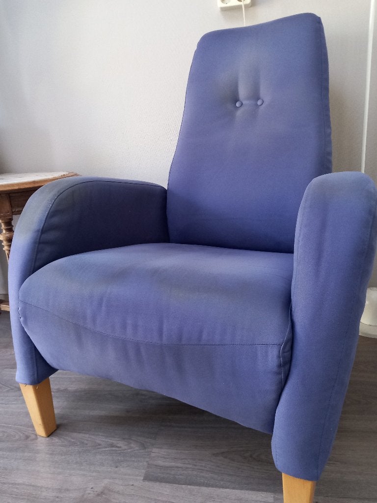 Fauteuil, Ophalen, Gebruikt, 75 tot 100 cm, Stof