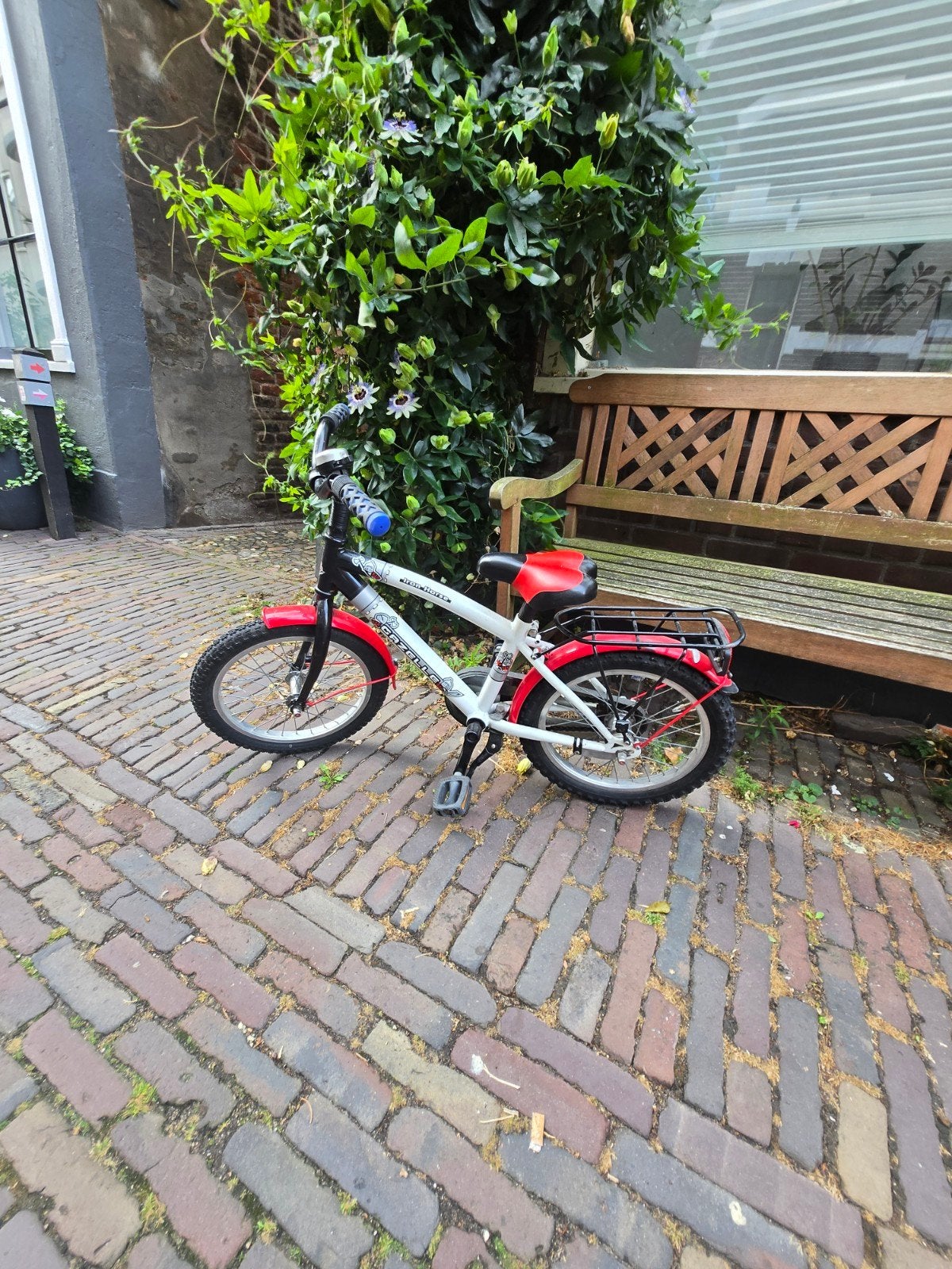 Gazelle kinderfiets 16 inch, Ophalen, Terugtraprem, Gazelle, 16 tot 20 inch