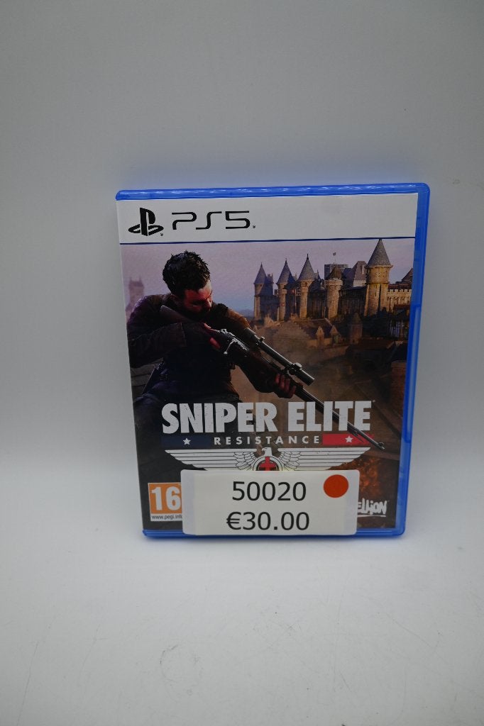 Sniper Elite Ps5  / Cd Krasvrij