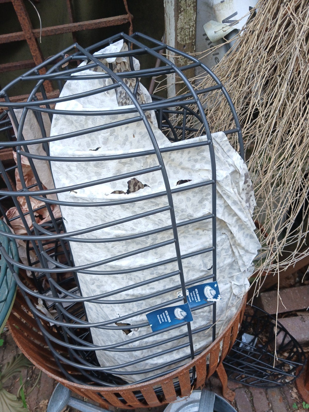 Bloemenruif ruif hanging basket Zware uitvoering"De Evenaar, Tuin en Terras, Ophalen, Gebruikt