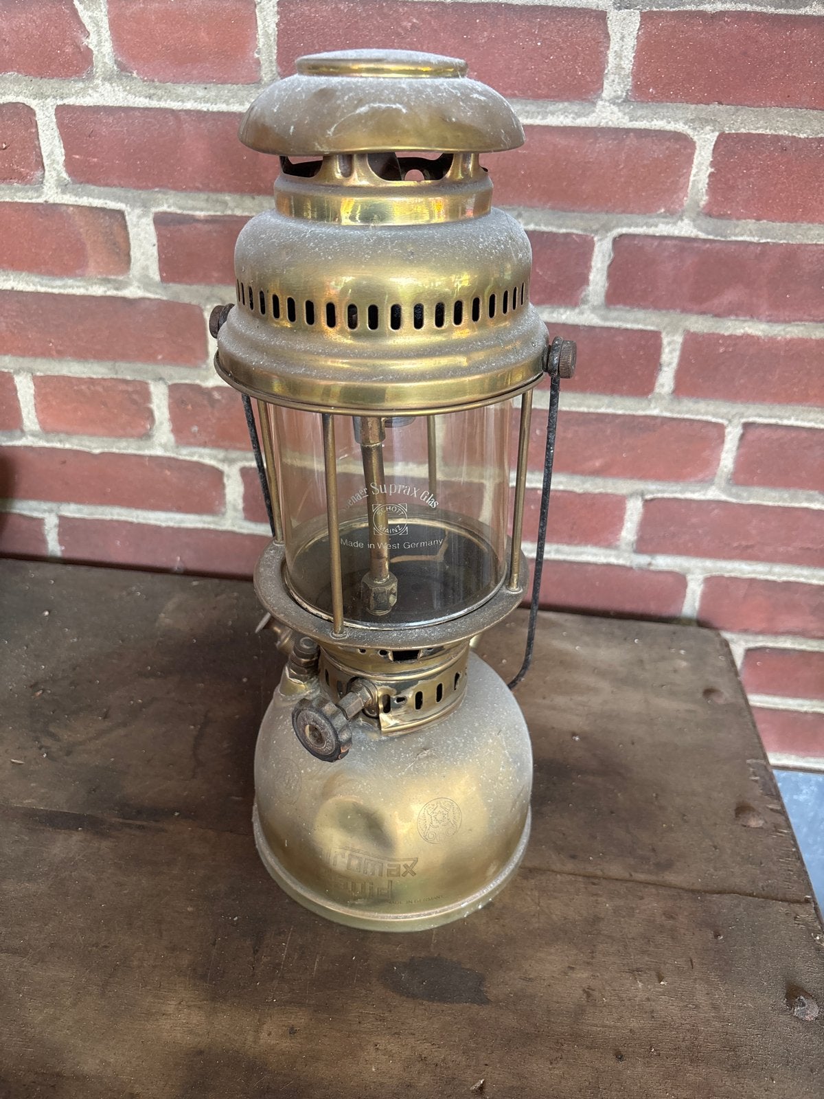 Vintage Petromax Rapid Petroleumlamp - Made in West Germany, Antiek en Kunst, Ophalen of Verzenden