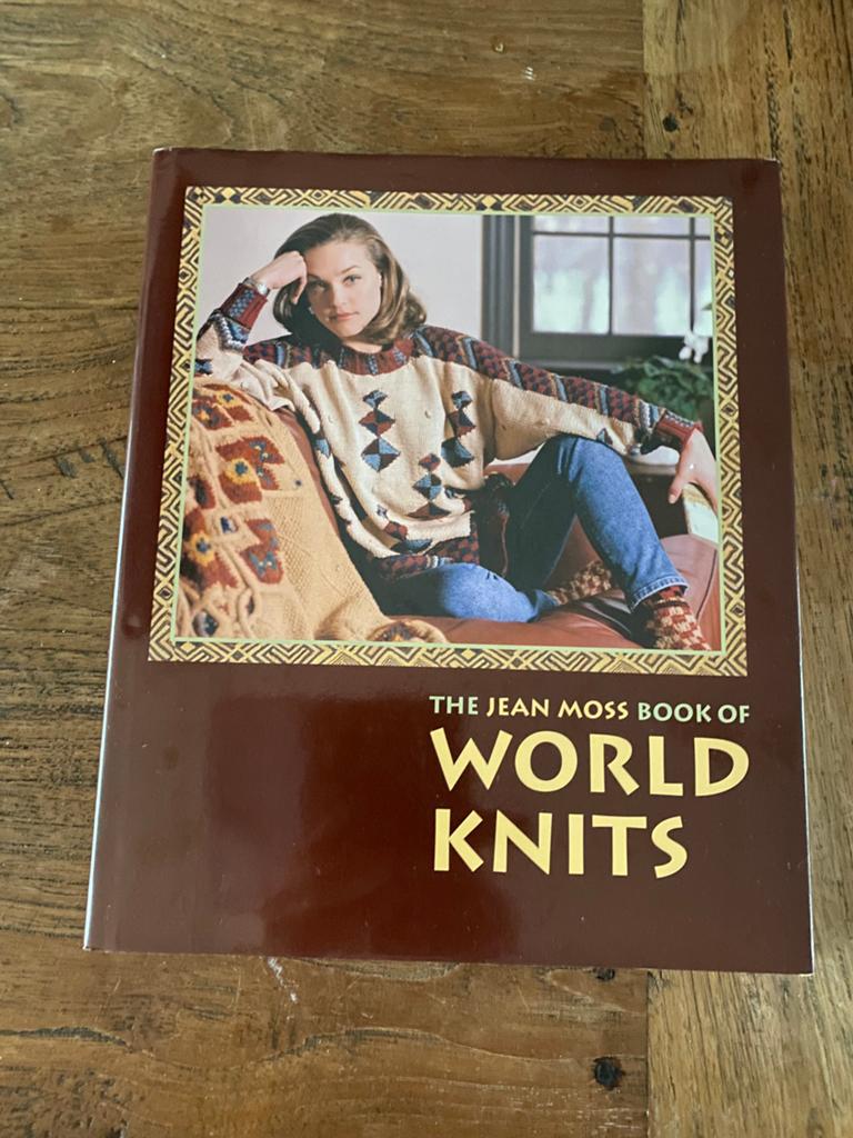 The Jean Moss book of World Knits, Ophalen of Verzenden, Zo goed als nieuw, Breien, Patroon of Boek