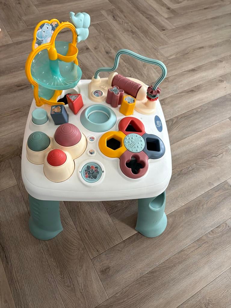Smoby Speeltafel - Little Smoby Activiteitentafel, Kinderen en Baby's, Speelgoed | Speeltafels, Ophalen of Verzenden, Gebruikt