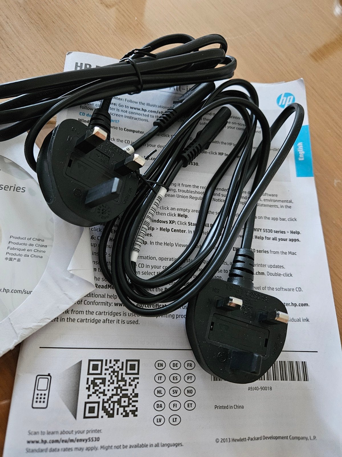 2x kabel orig vr HP envy 5530 print Nieuw, Computers en Software, Printers, Ophalen of Verzenden, Nieuw, All-in-one, HP Printer All--in-One