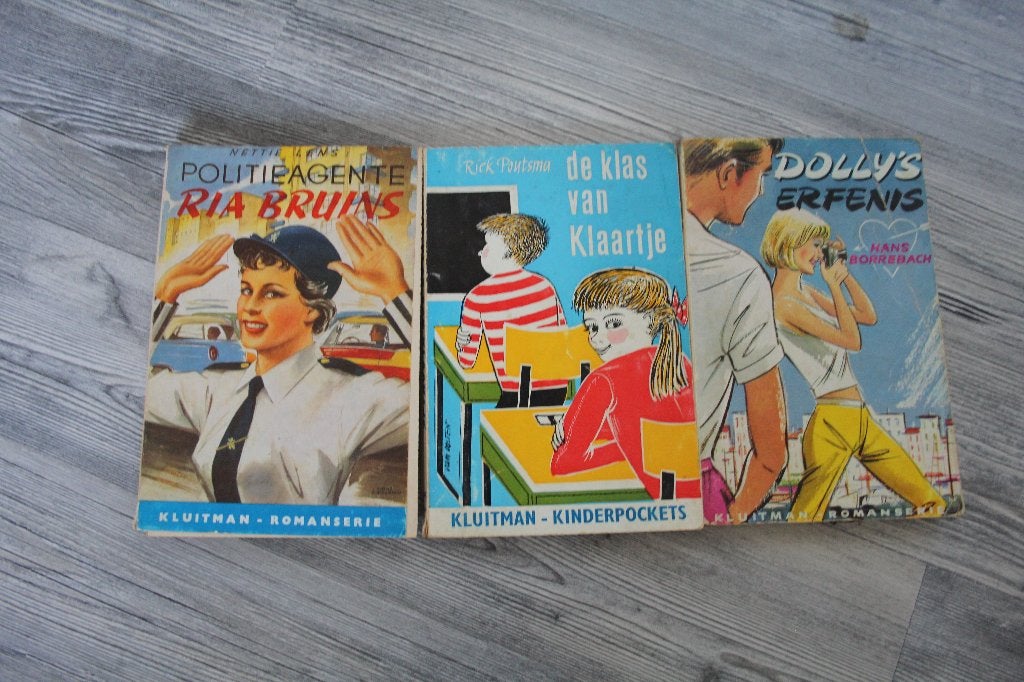 Vintage kluitman meisjes pocketboekjes, Boeken, Ophalen of Verzenden, Gelezen