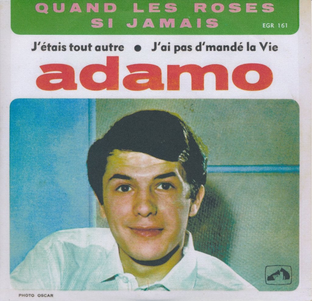 417 Adamo - Quand les roses (EP - 1964), Cd's en Dvd's, Vinyl Singles, Gebruikt, Ophalen of Verzenden, EP, Pop
