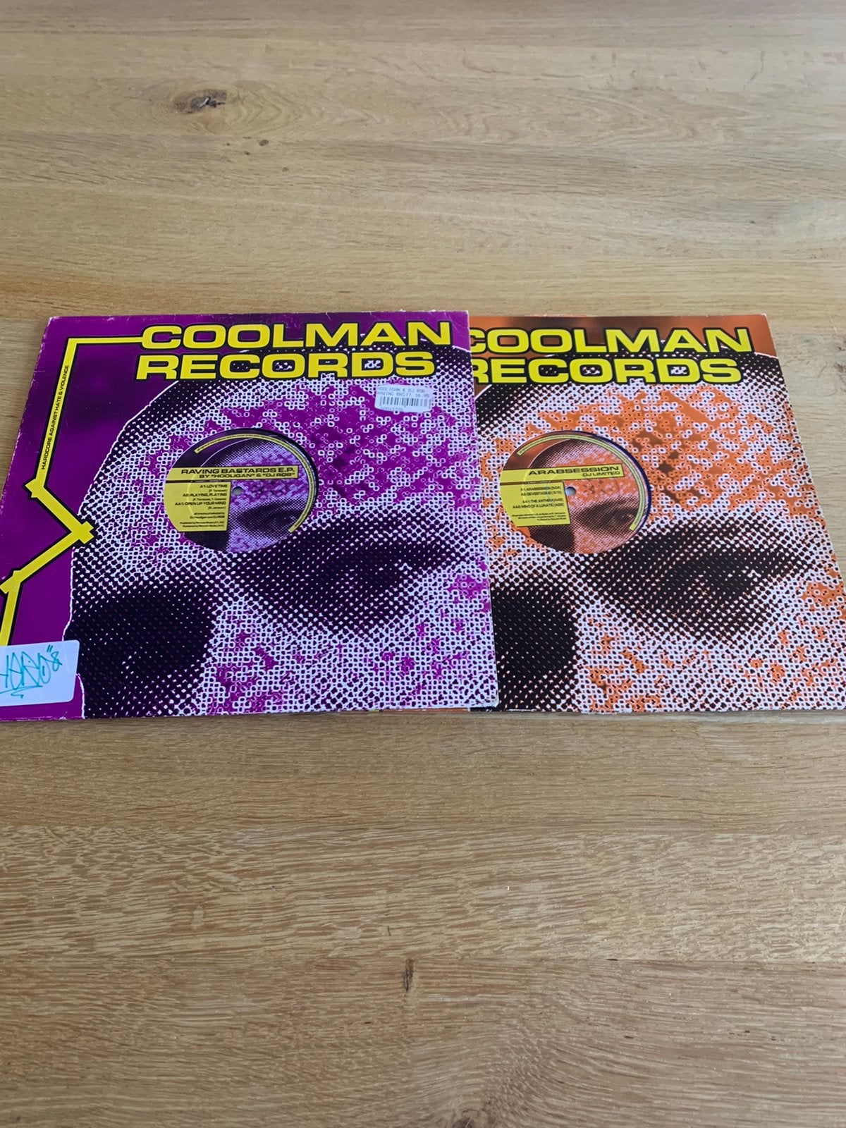 Gabber early rave vinyl coolman DJ Hooligan & DJ Rob, LP, Gebruikt, Hardcore, Ophalen of Verzenden