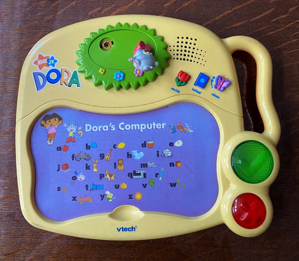 Nick Jr Dora's computer van Vtech, Kinderen en Baby's, Ophalen of Verzenden, Gebruikt, 6 jaar of ouder
