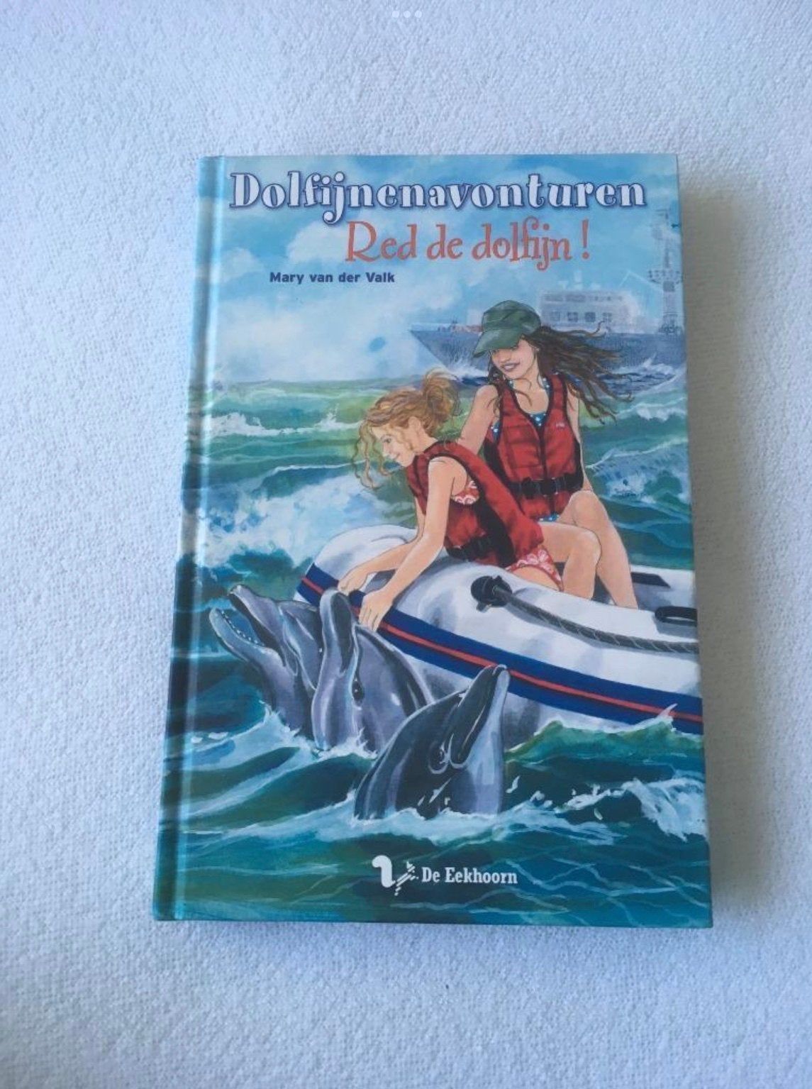 Dolfijnenavonturen: Red de dolfijn! - Mary van der Valk, Ophalen of Verzenden, Zo goed als nieuw, Fictie